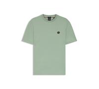 BOSS T-Shirt aus merzerisierter Baumwolle mit Double-B-Monogramm - Style C-Taut 01, 50555844 Hellgrün M