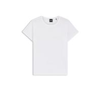 BOSS T-Shirt aus merzerisierter Baumwolle mit Logo-Motiv - Style Eventsa7, 50537598 Weiß S