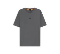 BOSS T-Shirt aus Stretch-Baumwolle mit Logo-Print - Style TChup, 50473278 Grau XXXL