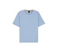 BOSS Relaxed-Fit T-Shirt aus Stretch-Baumwolle mit Logo-Print - Style TChup, 50473278 Hellblau XXXL