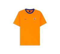 BOSS T-Shirt aus Stretch-Baumwolle mit Landesflagge und Logo - Style TS_BB BC Lux Tee, 50562134 Niederlande L