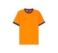 BOSS T-Shirt aus Stretch-Baumwolle mit Landesflagge und Logo - Style TS_BB BC Lux Tee, 50562134 Niederlande M