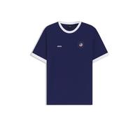BOSS T-Shirt aus Stretch-Baumwolle mit Landesflagge und Logo - Style TS_BB BC Lux Tee, 50562134 USA S