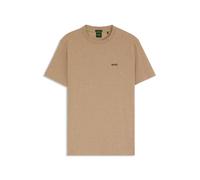 BOSS T-Shirt aus Stretch-Baumwolle mit Logo-Detail - Style Tee, 50506373 Beige M
