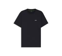 BOSS T-Shirt aus Stretch-Baumwolle mit Logo-Detail - Style Tee, 50506373 Dunkelblau 5XL
