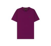 BOSS T-Shirt aus Stretch-Baumwolle mit Logo-Detail - Style Tee, 50506373 Dunkelrosa L