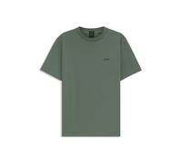 BOSS T-Shirt aus Stretch-Baumwolle mit Logo-Detail - Style Tee, 50506373 Grün M
