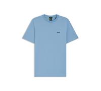 BOSS T-Shirt aus Stretch-Baumwolle mit Logo-Detail - Style Tee, 50506373 Hellblau S
