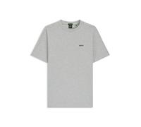 BOSS T-Shirt aus Stretch-Baumwolle mit Logo-Detail - Style Tee, 50506373 Hellgrau M