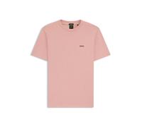 BOSS T-Shirt aus Stretch-Baumwolle mit Logo-Detail - Style Tee, 50506373 Hellrosa M