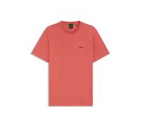 BOSS T-Shirt aus Stretch-Baumwolle mit Logo-Detail - Style Tee, 50506373 Orange XL