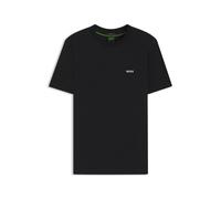 BOSS T-Shirt aus Stretch-Baumwolle mit Logo-Detail - Style Tee, 50506373 Schwarz 5XL