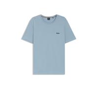 BOSS Regular-Fit T-Shirt aus Stretch-Baumwolle mit Logo-Stickerei - Style Mix&Match T-Shirt R, 50515312 Hellblau XXL
