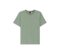 BOSS T-Shirt aus Stretch-Baumwolle mit Logo-Stickerei - Style Mix&Match T-Shirt R, 50515312 Hellgrün S