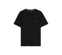 T-Shirt BOSS "Mix&Match T-Shirt R", Herren, Gr. XXL (56), schwarz (schwarz 001), Single Jersey, Obermaterial: 95% Baumwolle, 5% Elasthan, unifarben, Basic hüftbedeckend, Rundhals, eng normaler Saum, S