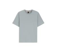 BOSS Orange Relaxed Fit T-Shirt aus reiner Baumwolle Modell 'TCHUP' in Eisblau, Größe XL