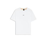 BOSS T-Shirt Herren Tchup 2 Weiß 96% Baumwolle/4% Elasthan Größe S