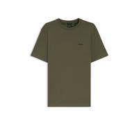 BOSS T-Shirt aus Stretch-Baumwolle - Style Tee, 50506373 Dunkelgrün XXXL