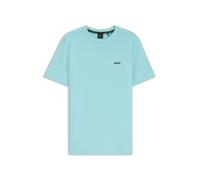 BOSS T-Shirt aus Stretch-Baumwolle - Style Tee, 50506373 Hellblau 5XL