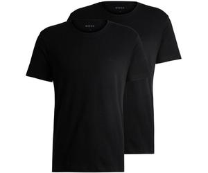 Boss - T-Shirt für Herren, leger (2er-Pack) (Schwarz)