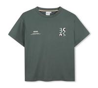 BOSS Kids Loose-Fit T-Shirt aus Baumwolle mit Logo-Artwork - Style J52974/68C04A, J52974 Grün 126