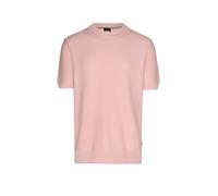 Kurzarmpullover BOSS "Nilton", Damen, Gr. L, light, pastel pink686, Strick, Obermaterial: 100% Baumwolle, unifarben, regular fit normal, Rundhals, Rippstrickbündchen, Pullover, Premium Menswear Busine