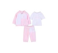 BOSS T-Shirt + Hose + Strickjacke Set Baby Girls, Rosa, Rosa, 68