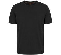 BOSS Orange T-Shirt Herren Regular Fit Kurzarm Rundhals Baumwolle schwarz, XXL