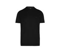 Kurzarmpullover BOSS GREEN "KN_Momentum-Lite TS", Herren, Gr. L, schwarz001, Strick, Obermaterial: 60% Baumwolle, 40% Polyester, unifarben, regular fit normal, Rundhals, Bündchen, Pullover, Kurzarm, R