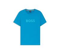 BOSS T-Shirt aus Baumwoll-Jersey mit Logo-Print - Style T-Shirt RN, 50491706 Türkis L