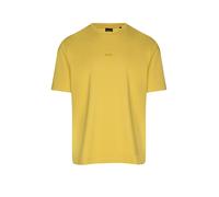 BOSS T-Shirt aus Stretch-Baumwolle mit Kontrast-Logo - Style TChup, 50473278 Gelb XL