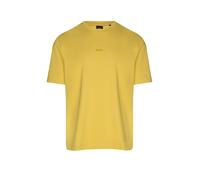 BOSS T-Shirt aus Stretch-Baumwolle mit Kontrast-Logo - Style TChup, 50473278 Gelb XXL
