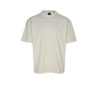 T-Shirt mit Label-Stitching M men Beige