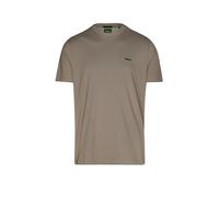Rundhalsshirt BOSS GREEN "Tee", Damen, Gr. M, light, pastel grün336, Single Jersey, Obermaterial: 95% Baumwolle, 5% Elasthan, regular fit hüftlang, Rundhals, eng eingefasste Kante, Shirts Rundhalsshir
