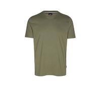BOSS T-Shirt aus Baumwoll-Jersey mit Logo-Detail - Style Thompson 01, 50468347 Olive XXXL