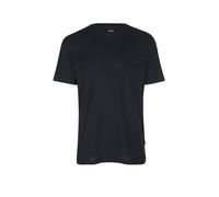 BOSS T-Shirt aus Baumwoll-Mix mit kreisförmiger Jacquard-Struktur - Style Tiburt 240, 50452680 Dunkelblau XXL