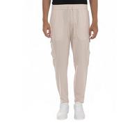 BOSS Green Tapered Fit Cargohose mit elastischem Bund Modell 'Urbanex' in Beige, Größe 98