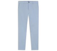 BOSS Tapered-Fit Chino aus elastischem Baumwoll-Satin - Style Chino_tapered, 50510917 Hellblau 35/32