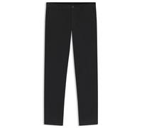 BOSS Tapered-Fit Chino aus elastischem Baumwoll-Satin - Style Chino_tapered, 50510917 Schwarz 29/32