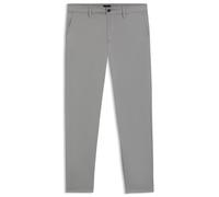 BOSS Tapered-Fit Chino aus elastischem Baumwoll-Satin - Style Chino_tapered, 50510917 Silber 40/34