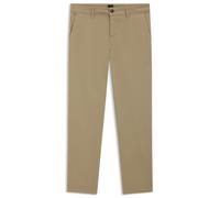 Hugo Boss Chinohose BOSS ORANGE Tapered Herren Größe 32 Länge 30 Braun 97% Baumwolle 3% Elasthan
