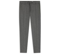 BOSS Tapered-Fit Hose aus gebürstetem Stretch-Flanell - Style P-Perin-J-RDS-WG-254, 50551542 Grau 48