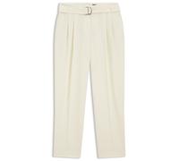 BOSS Tapered-Fit Hose aus japanischem Krepp mit Gürtel - Style Tecarinah, 50566575 Hellgelb 42