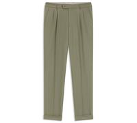 BOSS Tapered-Fit Hose aus Schurwolle mit dezentem Muster - Style C-Perin-DPL-TU-253, 50545822 Grün 54