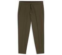 BOSS Tapered-Fit Hose aus wasserabweisendem Stretch-Gewebe - Style T_Flex, 50534313 Dunkelgrün 50