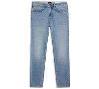 BOSS Tapered-Fit Jeans aus blauem Super-Stretch-Denim - Style ONYX _1 BO, 50555311 Hellblau 38/34