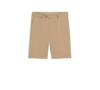 BOSS Tapered-Fit Shorts aus Baumwoll-Mix mit Seiden- und Elasthan-Anteil - Style L-PeetL-S-252, 50538678 Beige 46