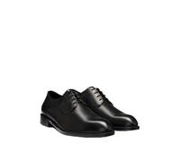 Lederderby mit Label-Details Modell 'Tayil' 40 men Black