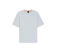 BOSS Relaxed-Fit T-Shirt aus Stretch-Baumwolle mit Logo-Print - Style TChup, 50473278 Hellgrau S
