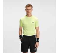 BOSS Herren Tee Check TOC Active Slim-Fit T-Shirt aus Stretch-Jersey mit feuchtigkeitsableitenden Eigenschaften Hellgrün M